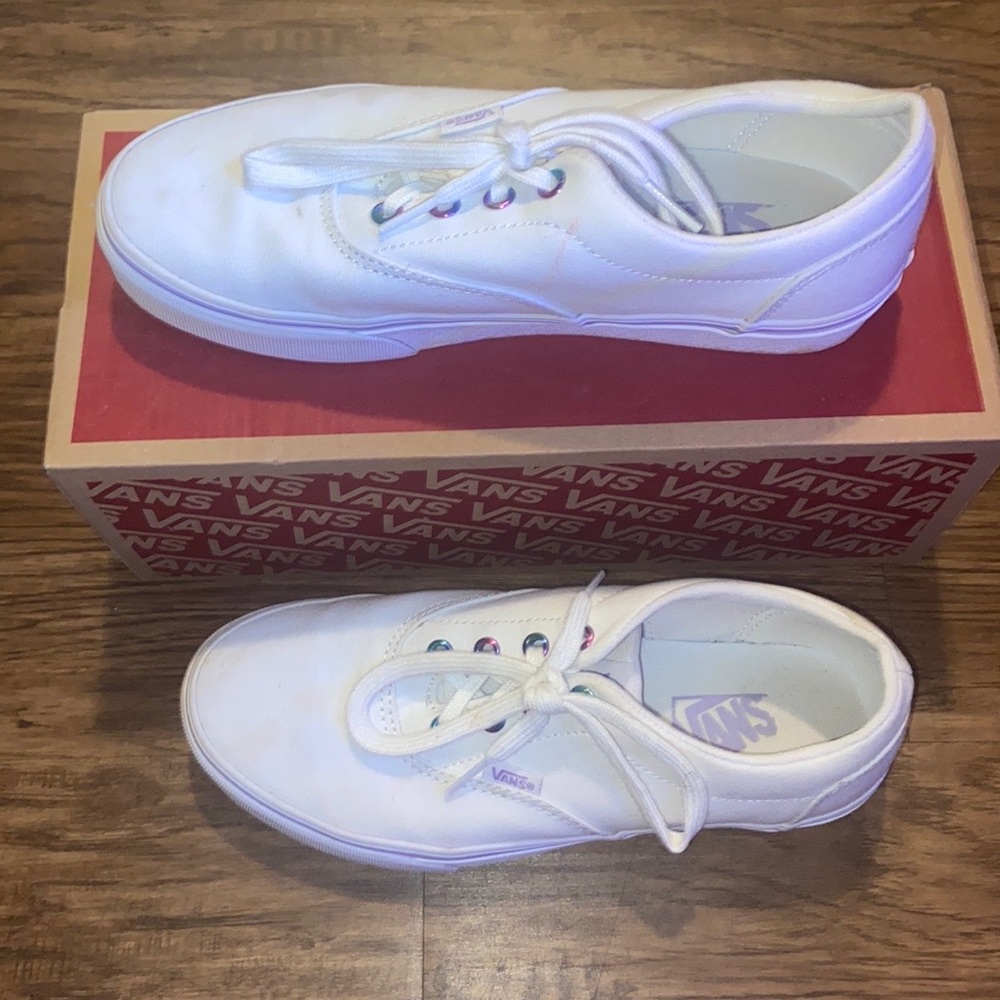 Vans Doheny Iridescent white shoes